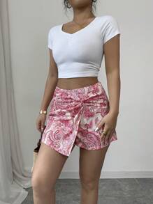 Breezaya Women's Simple And Fashionable Shorts, Suitable For Summer - Multicolor - View 6