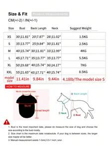 适合泰迪犬和中型/小型犬的狗狗背心衣服（注意：新款和旧款设计将随机发货） - 灰色 - 查看 3