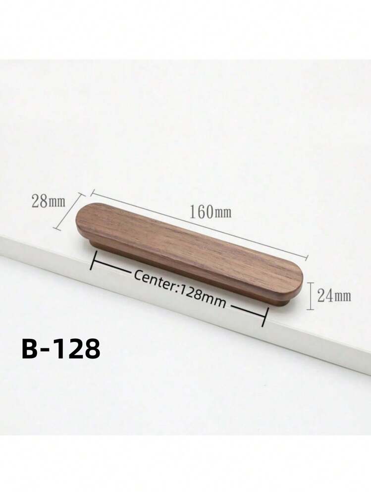 Walnut Wooden Furniture Handlea Drawer Knobs Kitchen Cabinets Knobs Long Pulls Cabinets And Drawers For Handles Wardrobe Pulls - Multicolor - View 11