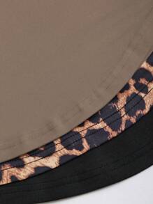 Sweetra 女士夏季修身领口吊带背心图案 T 恤女式上衣 - 彩色 - 查看 5