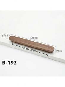 Walnut Wooden Furniture Handlea Drawer Knobs Kitchen Cabinets Knobs Long Pulls Cabinets And Drawers For Handles Wardrobe Pulls - Multicolor - View 13