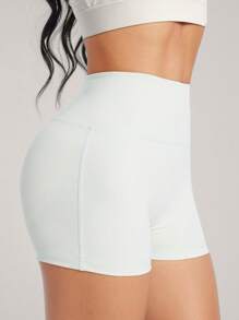 Tropiluxe Women Professional Sports Plain Mini Shorts Sportwear For Daily Wear