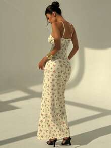 Aloruh Abito lungo da donna, stile minimale e di moda