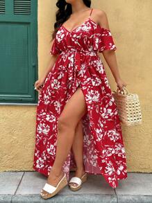 SHEIN VCAY Váy hở vai hở vai in hoa cỡ lớn Váy mùa xuân cho nữ Váy chống nắng cho nữ Váy nghỉ mát Trang phục nghỉ hè cho nữ Mùa xuân Trang phục sinh nhật phương Tây cho nữ Quần áo Boho cho nữ Trang phục rave Old Money Trang phục đi chơi Trang phục giáo viên cho nữ Trang phục ăn trưa cho nữ Kỳ nghỉ bãi biển Fairycore Kỳ nghỉ bãi biển Trang phục công sở giản dị thanh lịch cho phụ nữ Trang phục công sở dễ thương Fairycore cho phụ nữ Tốt nghiệp công sở Khách dự tiệc cưới Nhiệt đới - Nhiều màu - Xem 7