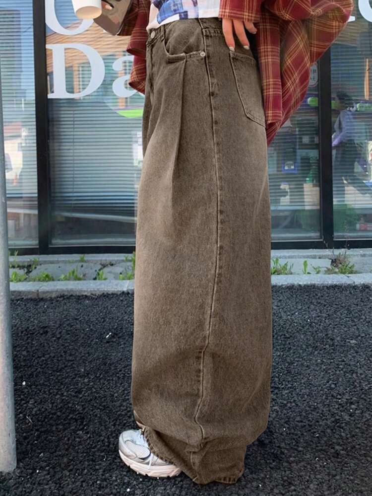 Women's Vintage Washed Out Distressed Skinny Jeans,Baggy Jeans