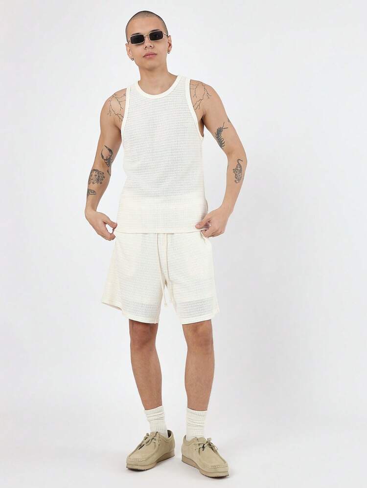 Ribbed Tank Top Co-Ord Set