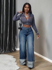 Slaydiva 女士休闲牛仔裤，简约时尚的日常穿着