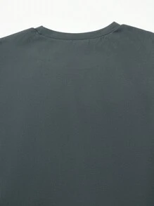 SHEIN 2 Pcs Set: Teen Boy Graphic Letter & Character Print Round Neck Tank Top And Shorts