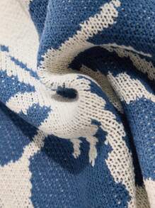 SHEIN Unity 休闲简约女式杏色夏季拼色刺绣针织吊带背心