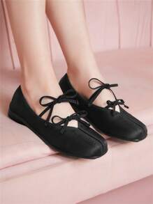 CUCCOO DOLLMOD Women Fashion Flat Casual Shoes, Minimalist Everyday Wear