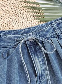 Soleia 女士休闲牛仔短裤，简约风格，适合日常穿着