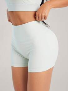 Tropiluxe Women Professional Sports Plain Mini Shorts Sportwear For Daily Wear