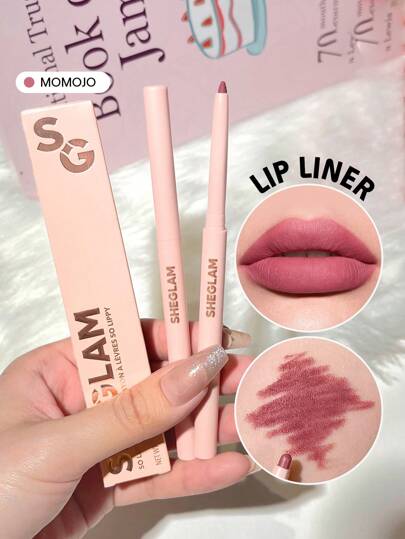 SHEGLAM Delineador De Labios So Lippy: LáPiz Delineador De Labios Cremoso Mate Momojo De Alta PigmentacióN, No Se Desvanece FáCilmente, Sedoso, Suave, Tinte De Contorno Mate, Maquillaje De Labios Para Fiesta De Navidad De , Delineador De Labios Marca Belleza Maquillaje CosméTico Para Mujeres NiñAs Perfecto Para OtoñO Invierno Ideal Para Y2K Elegante Moda Adecuado Para CumpleañOs Navidad Presente Fiesta Listo Mejor Color