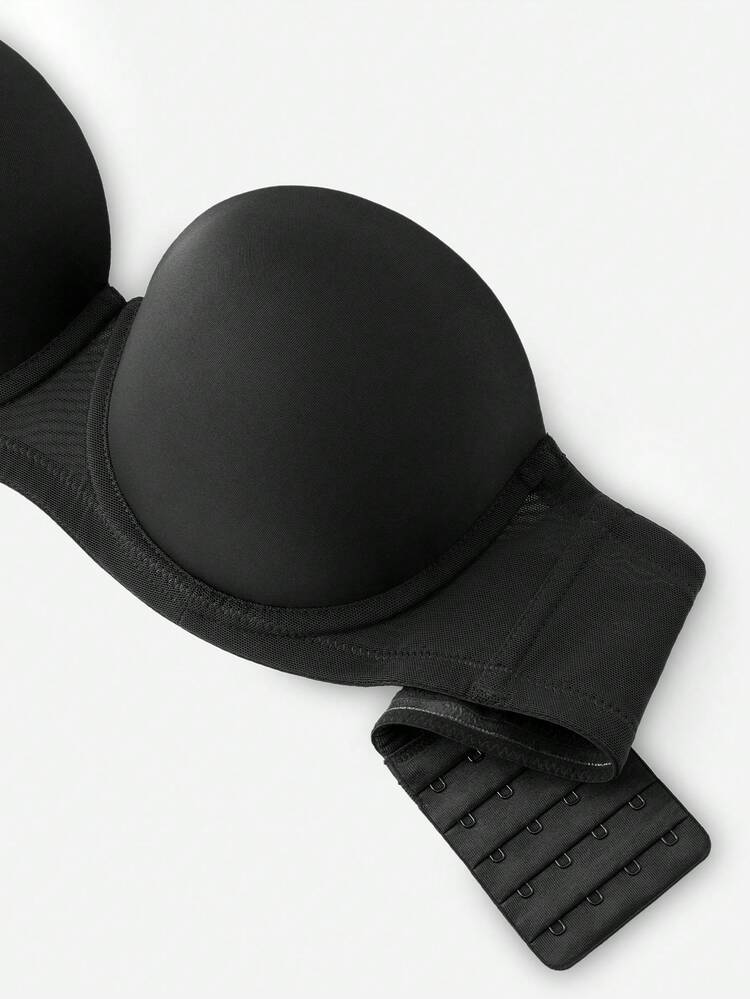 Plus Strapless Seamless Push-Up Bra