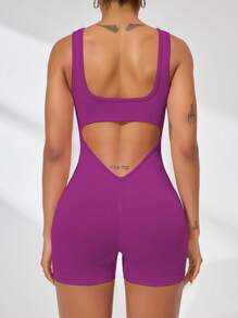 Core Rhythm Bộ đồ tập thể dục cho nữ, Bộ đồ tập yoga thời trang ôm vừa vặn - Màu đỏ tím - Xem 8