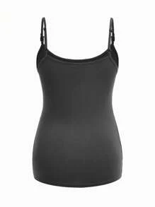 Modmama Maternity Comfy Versatile Solid Color Nursing Camisole - Grey - View 14