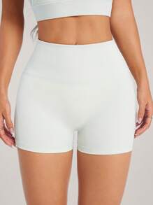 Tropiluxe Women Professional Sports Plain Mini Shorts Sportwear For Daily Wear
