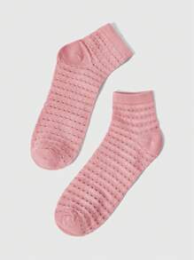 ROMWE 5 Pairs Casual Comfortable Short Socks, Daily Wear - Multicolor - View 4