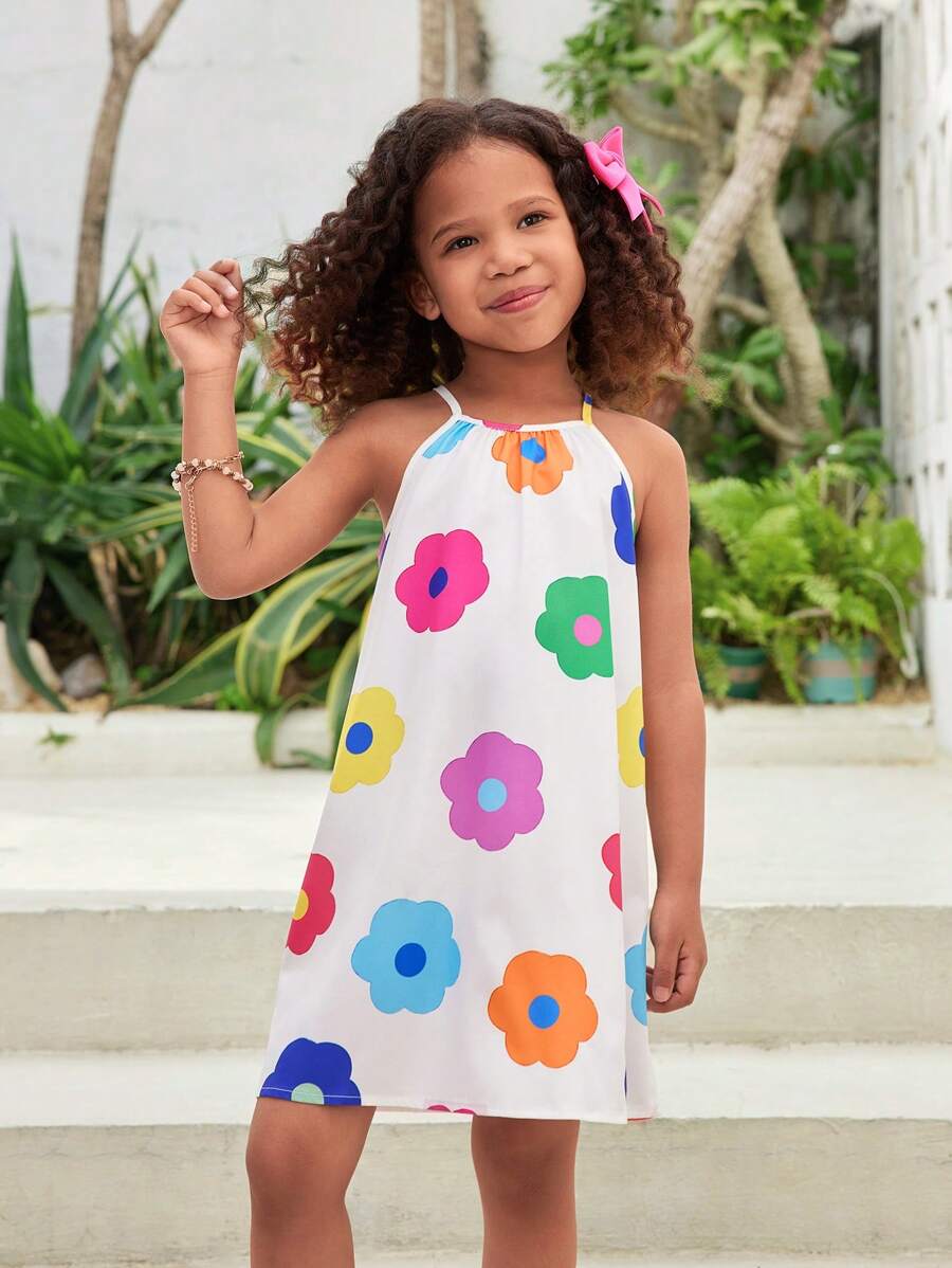 Young Girls Dresses - White - View 1