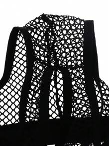 男士纯色性感镂空丁字裤内裤