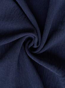 SHEIN 孕妇吊带连体裤，纯色简约时尚，适合夏季 - 藏蓝色 - 查看 6