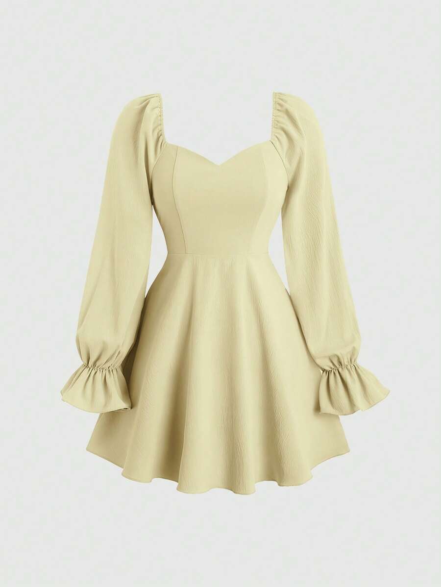 Sheah Open Back Dresses with Sweethart Coral main image 0