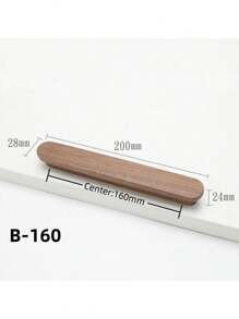 Walnut Wooden Furniture Handlea Drawer Knobs Kitchen Cabinets Knobs Long Pulls Cabinets And Drawers For Handles Wardrobe Pulls - Multicolor - View 6