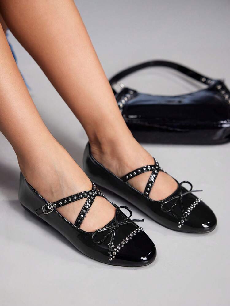 CUCCOO GRLICON Women's Y2K Style Flat Shoes, Suitable For Punk, Biker, Cool Girl, Halloween, Christmas, Party Outfits