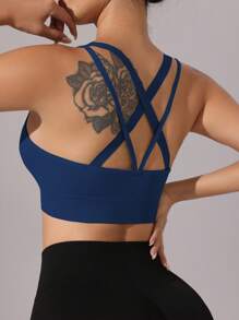 Easithlete Juego de sujetador deportivo sin costuras, simple y elegante, adecuado para el verano