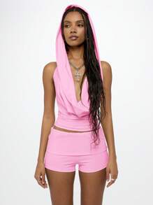 SUMWON WOMEN Athletic Booty Shorts High Waist Workout Running Training Quick-Dry Yoga Dance Gym Sport Shorts Performance Compression Fit Summer Activewear