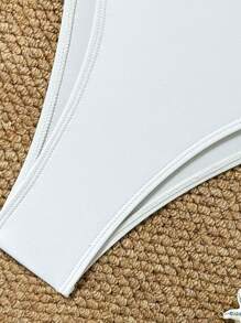 Swim SPRTY 全新 女士 夏季 纯色 露背 吊带 性感 海滩 泳衣