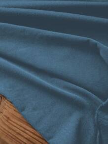 SHEIN LUNE 女士休闲莲花图案吊带背心，适合夏季休闲穿着 - 霧霾藍 - 查看 4