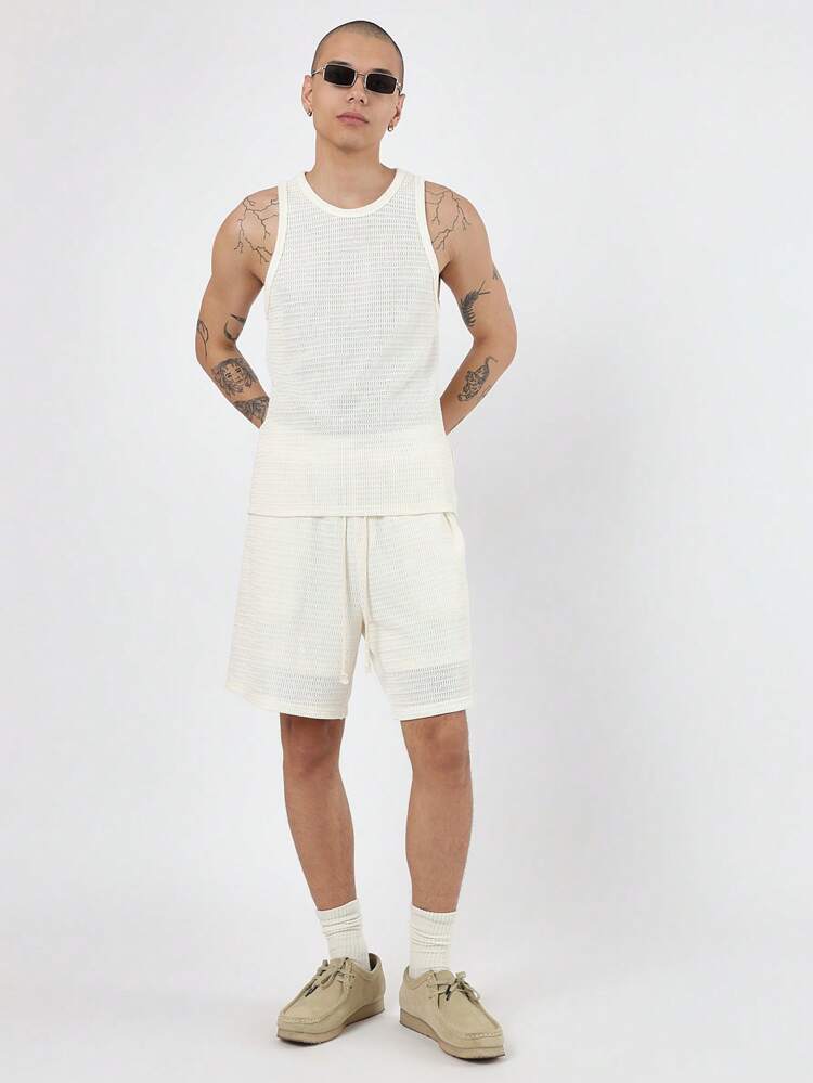Ribbed Tank Top Co-Ord Set