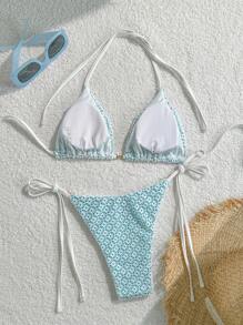 Swim Mod Bộ bikini buộc dây phía trước gợi cảm Springbreak dành cho nữ, đồ bơi đi biển mùa hè - Nhiều màu - Xem 2