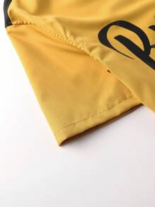 Claim Dot Men's Baseball Collar Casual Shirt, Minimalist & Fashion, Daily Wear - Yellow - View 4