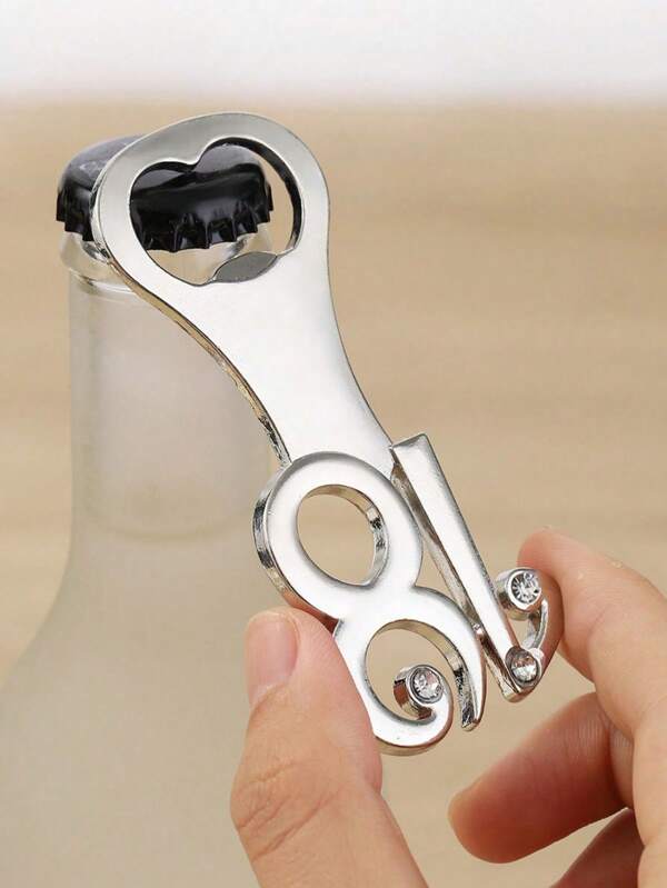 SHEIN 1 pezzo Apribottiglie creativo a forma di numero 18 per feste di compleanno