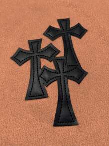 Manfinity EMRG 宽松版型男士落肩十字刺绣复古 T 恤