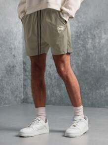 SUMWON Pantalones cortos deportivos de nailon ligeros para entrenamiento, fitness, entrenamiento, running, footing, deporte de rendimiento, de secado rápido y transpirables, con bolsillos laterales, para verano y primavera