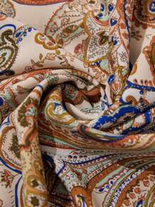 Breezaya Đầm dự tiệc mùa hè không tay in họa tiết hoa ngày lễ tình nhân cỡ lớn cho nữ - Nhiều màu - Xem 5