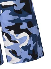 SHEIN Sparklyn 2 件套青少年女孩黑色字母图案 V 领运动短款上衣和粉色宽松迷彩阔腿裤，街头时尚百搭服装，也适合作为情人节礼物 - 彩色 - 查看 7