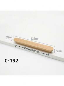 Walnut Wooden Furniture Handlea Drawer Knobs Kitchen Cabinets Knobs Long Pulls Cabinets And Drawers For Handles Wardrobe Pulls - Multicolor - View 8