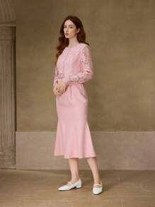 MOTF PREMIUM 舒适百搭方跟女士平底鞋、春季鞋 - 白色 - 查看 7