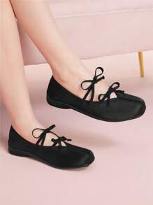 CUCCOO DOLLMOD Women Fashion Flat Casual Shoes, Minimalist Everyday Wear