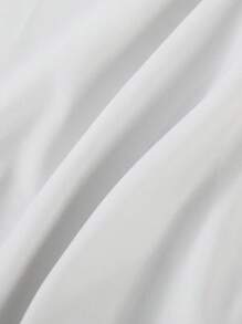 Manfinity Hypemode Men's Letter Print Lapel Neck Single Breasted Casual Short Sleeve Shirt - Multicolor - View 4