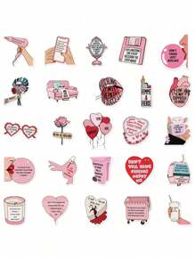 50 stuks inspirerende stickers, motiverende plakboekstickers voor waterflessen, waterdichte positieve bevestigingsbeloningsstickers voor laptop, skateboard, computer, bagage - Veel kleurig - Bekijken 4