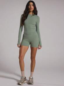 Musera Sport Long Sleeve Sculpt Fitted Active Top Musera Sport Active, Padel, Tennis, Pickleball
