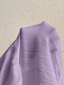 Firerie Women's Chiffon Halter Backless Dress With Tie Back, Suitable For Holiday, Wedding, Ceremony - Violet Purple - View 6