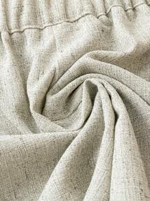 Flirla Casual Covered Decor Versatile Commuter Shorts, Suitable For Spring & Summer - Apricot - View 5