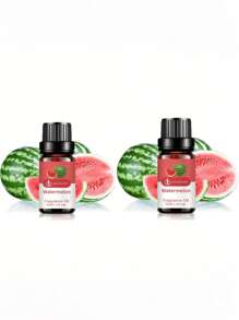 1/2 /3bottle Of Watermelon Aromatherapy Essential Oil, Suitable For Home Air Purification, Car Aromatherapy, Diffuser, Enhancer, Humidifier, Candle, Soap, Air Purification, Fresh Air Aromatherapy -10ml - Multicolor - View 2
