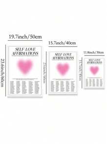 SHEIN 3pcs Pink Violet Aura Poster ,Aura Graident Spiritual Wall Art ,Artwork Wall Painting For Bedroom Office Living Room Home Wall Decor ,NO Frame,Room Decor , Ramadan Decor, Home Decor, Bathroom Decor